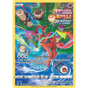 Trainer Gallery Rare Holo Deoxys GG12/70 Pokemon TCG Sword & Shield Crown Zenith Galarian Gallery