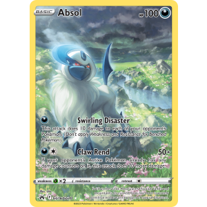 Trainer Gallery Rare Holo Absol GG16/70 Pokemon TCG Sword & Shield Crown Zenith Galarian Gallery