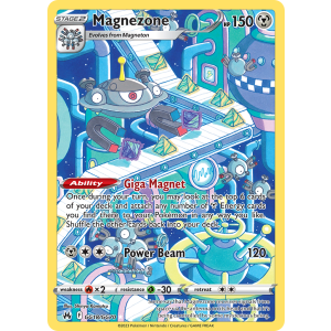 Trainer Gallery Rare Holo Magnezone GG18/70 Pokemon TCG Sword & Shield Crown Zenith Galarian Gallery