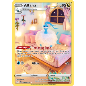 Trainer Gallery Rare Holo Altaria GG19/70 Pokemon TCG Sword & Shield Crown Zenith Galarian Gallery