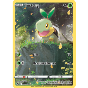 Trainer Gallery Rare Holo Turtwig GG31/70 Pokemon TCG Sword & Shield Crown Zenith Galarian Gallery