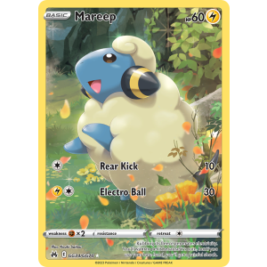 Trainer Gallery Rare Holo Mareep GG34/70 Pokemon TCG Sword & Shield Crown Zenith Galarian Gallery