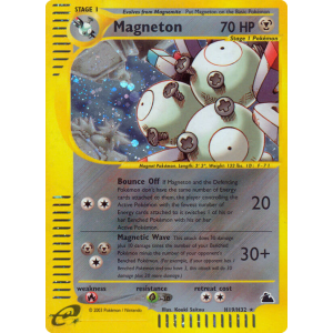 Rare Holo Magneton H19/144 Pokemon TCG E-Card Skyridge