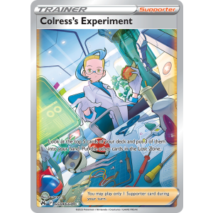 Rare Ultra Colress's Experiment GG59/70 Pokemon TCG Sword & Shield Crown Zenith Galarian Gallery