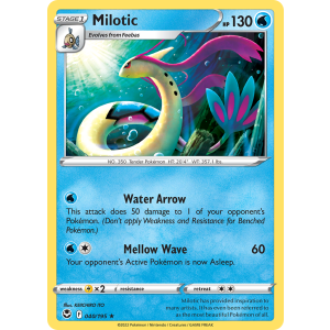 Milotic 40/195 Pokemon TCG Sword & Shield Silver Tempest