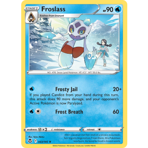 Froslass 43/195 Pokemon TCG Sword & Shield Silver Tempest