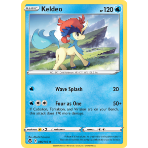 Keldeo 46/195 Pokemon TCG Sword & Shield Silver Tempest