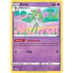 Kirlia 68/195 Pokemon TCG Sword & Shield Silver Tempest