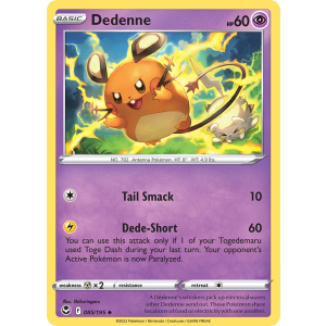 Dedenne 85/195 Pokemon TCG Sword & Shield Silver Tempest