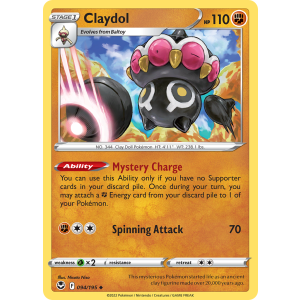 Claydol 94/195 Pokemon TCG Sword & Shield Silver Tempest