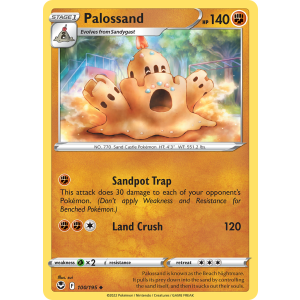 Palossand 100/195 Pokemon TCG Sword & Shield Silver Tempest