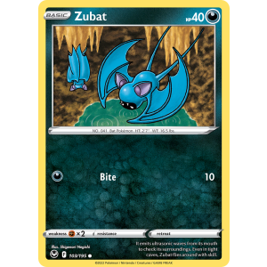 Zubat 103/195 Pokemon TCG Sword & Shield Silver Tempest