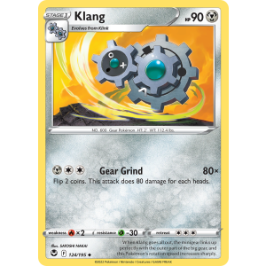 Klang 124/195 Pokemon TCG Sword & Shield Silver Tempest