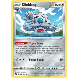 Klinklang 125/195 Pokemon TCG Sword & Shield Silver Tempest