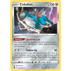 Cobalion 126/195 Pokemon TCG Sword & Shield Silver Tempest