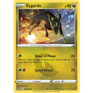 Zygarde 134/195 Pokemon TCG Sword & Shield Silver Tempest