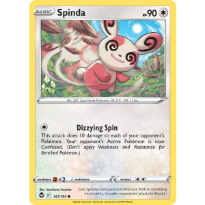 Spinda 141/195 Pokemon TCG Sword & Shield Silver Tempest