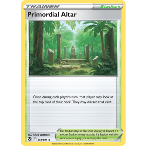 Primordial Altar 161/195 Pokemon TCG Sword & Shield Silver Tempest