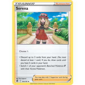 Serena 164/195 Pokemon TCG Sword & Shield Silver Tempest