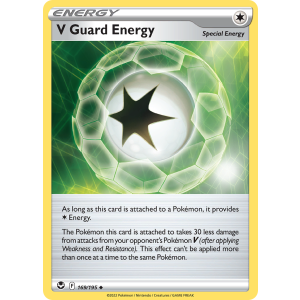 V Guard Energy 169/195 Pokemon TCG Sword & Shield Silver Tempest