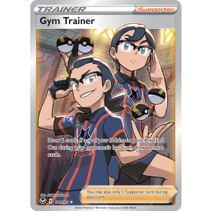 Rare Ultra Gym Trainer 191/195 Pokemon TCG Sword & Shield Silver Tempest