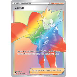 Rare Rainbow Lance 206/195 Pokemon TCG Sword & Shield Silver Tempest