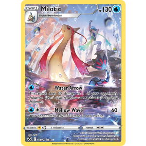 Trainer Gallery Rare Holo Milotic TG02/30 Pokemon TCG Sword & Shield Silver Tempest Trainer Gallery