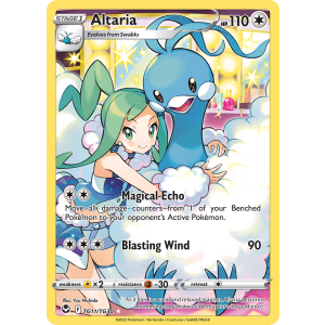 Trainer Gallery Rare Holo Altaria TG11/30 Pokemon TCG Sword & Shield Silver Tempest Trainer Gallery