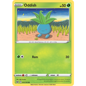 Oddish 1/196 Pokemon TCG Sword & Shield Lost Origin