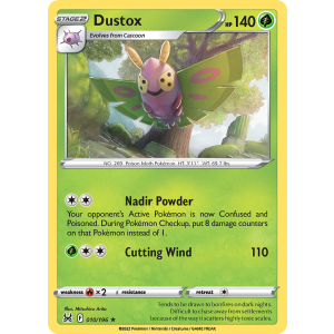 Dustox 10/196 Pokemon TCG Sword & Shield Lost Origin