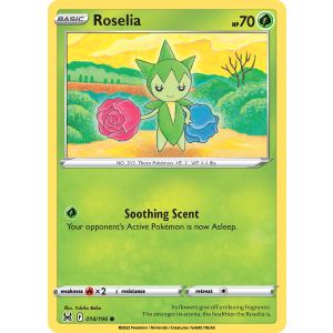 Roselia 14/196 Pokemon TCG Sword & Shield Lost Origin