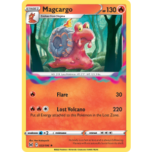 Magcargo 22/196 Pokemon TCG Sword & Shield Lost Origin