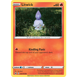 Litwick 24/196 Pokemon TCG Sword & Shield Lost Origin