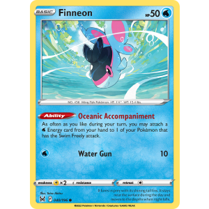 Finneon 40/196 Pokemon TCG Sword & Shield Lost Origin