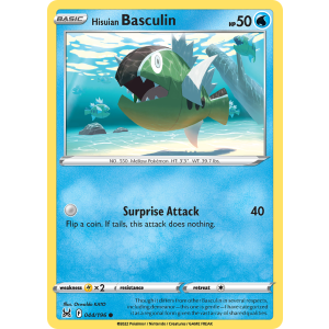 Hisuian Basculin 44/196 Pokemon TCG Sword & Shield Lost Origin