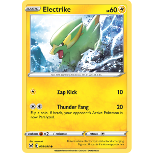 Electrike 54/196 Pokemon TCG Sword & Shield Lost Origin