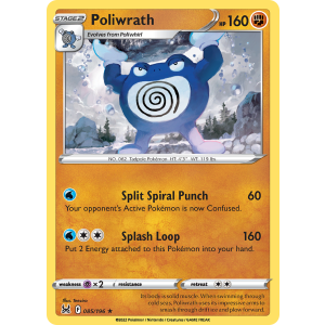 Poliwrath 85/196 Pokemon TCG Sword & Shield Lost Origin