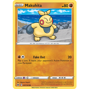 Makuhita 97/196 Pokemon TCG Sword & Shield Lost Origin