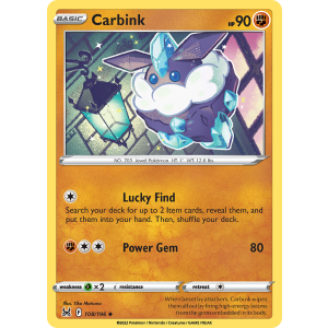 Carbink 108/196 Pokemon TCG Sword & Shield Lost Origin