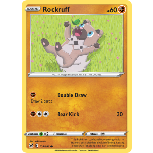 Rockruff 109/196 Pokemon TCG Sword & Shield Lost Origin