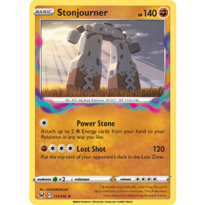 Stonjourner 111/196 Pokemon TCG Sword & Shield Lost Origin