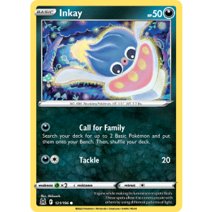 Inkay 121/196 Pokemon TCG Sword & Shield Lost Origin