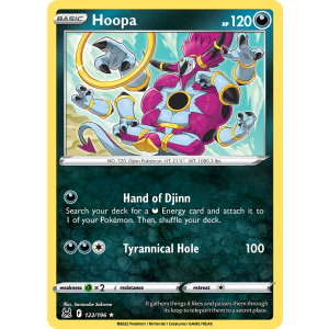 Hoopa 122/196 Pokemon TCG Sword & Shield Lost Origin