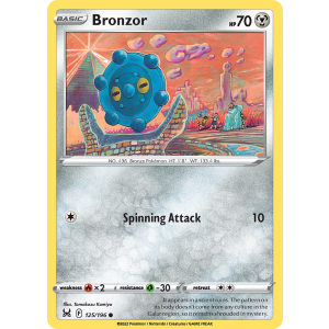 Bronzor 125/196 Pokemon TCG Sword & Shield Lost Origin