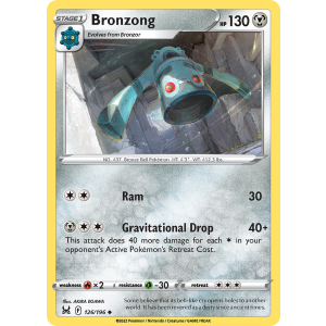 Bronzong 126/196 Pokemon TCG Sword & Shield Lost Origin