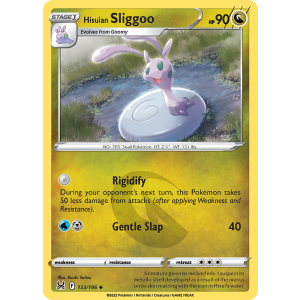 Hisuian Sliggoo 133/196 Pokemon TCG Sword & Shield Lost Origin