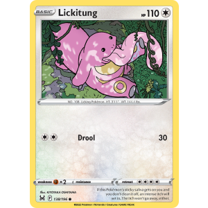 Lickitung 138/196 Pokemon TCG Sword & Shield Lost Origin