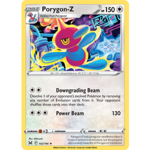 Porygon-Z 142/196 Pokemon TCG Sword & Shield Lost Origin