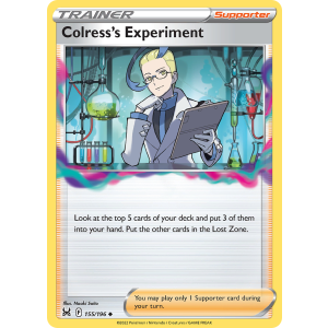 Colress's Experiment 155/196 Pokemon TCG Sword & Shield Lost Origin