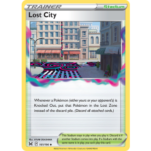 Lost City 161/196 Pokemon TCG Sword & Shield Lost Origin